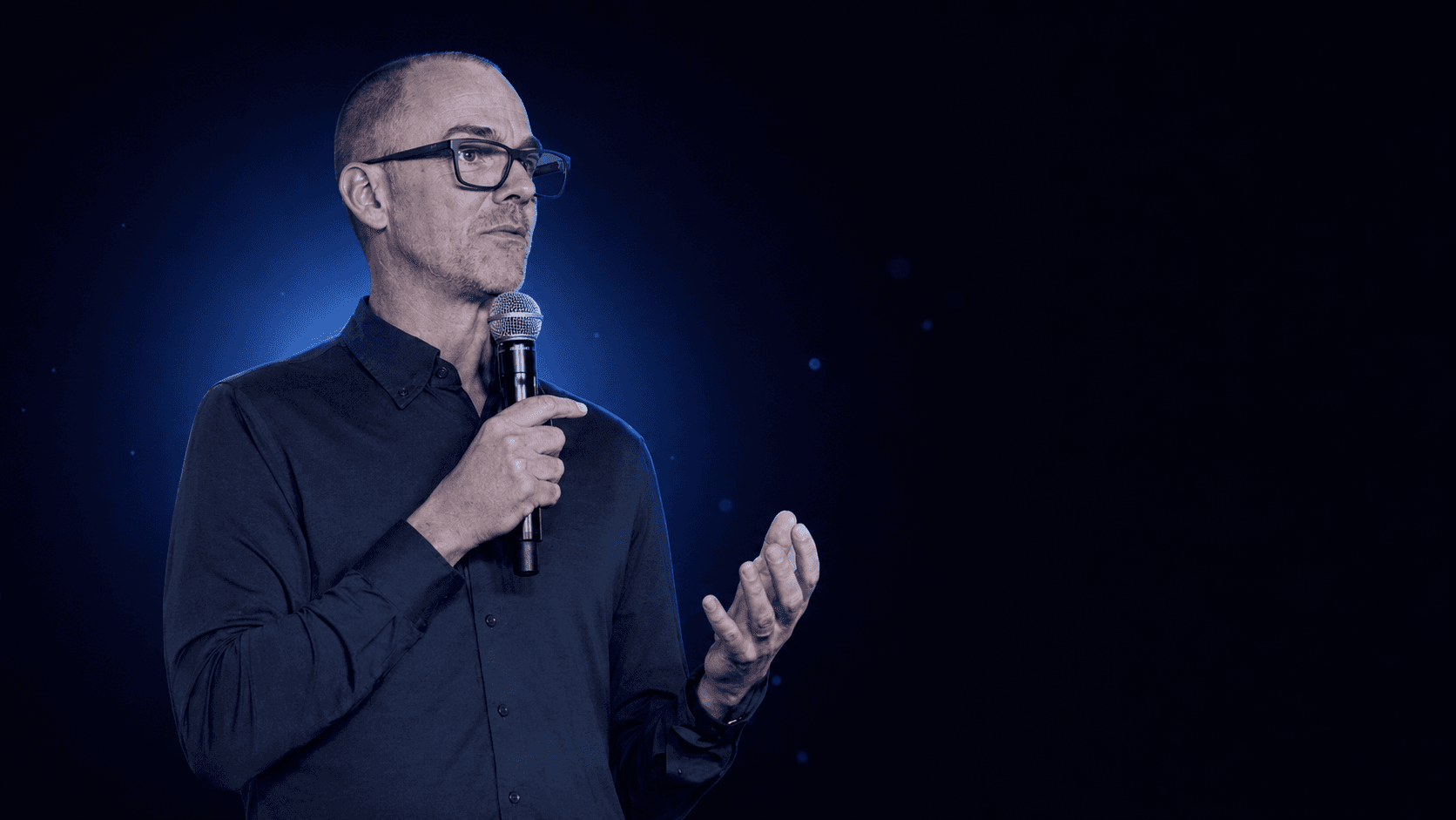 James Curran speaking